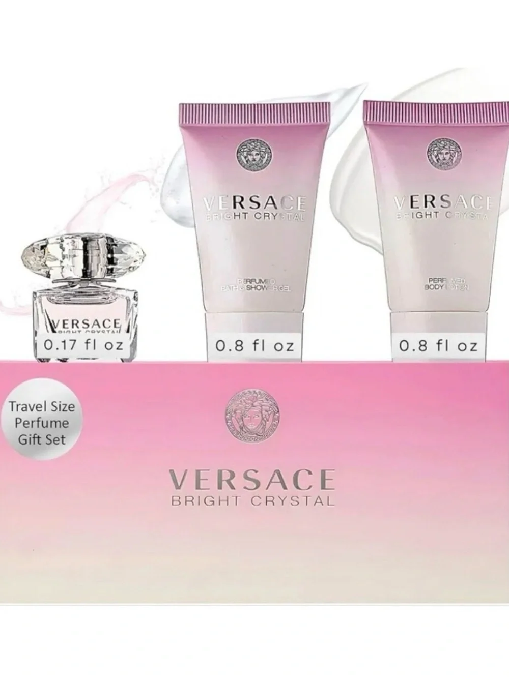 Versace Bright Crystal Women Skincare Gift Set